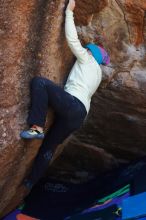 Bouldering in Hueco Tanks on 12/27/2019 with Blue Lizard Climbing and Yoga

Filename: SRM_20191227_1146380.jpg
Aperture: f/5.0
Shutter Speed: 1/320
Body: Canon EOS-1D Mark II
Lens: Canon EF 50mm f/1.8 II