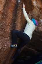 Bouldering in Hueco Tanks on 12/27/2019 with Blue Lizard Climbing and Yoga

Filename: SRM_20191227_1146420.jpg
Aperture: f/5.6
Shutter Speed: 1/320
Body: Canon EOS-1D Mark II
Lens: Canon EF 50mm f/1.8 II