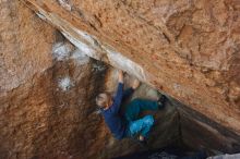 Bouldering in Hueco Tanks on 12/27/2019 with Blue Lizard Climbing and Yoga

Filename: SRM_20191227_1206420.jpg
Aperture: f/4.0
Shutter Speed: 1/320
Body: Canon EOS-1D Mark II
Lens: Canon EF 50mm f/1.8 II