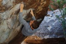 Bouldering in Hueco Tanks on 12/27/2019 with Blue Lizard Climbing and Yoga

Filename: SRM_20191227_1225110.jpg
Aperture: f/4.0
Shutter Speed: 1/320
Body: Canon EOS-1D Mark II
Lens: Canon EF 50mm f/1.8 II