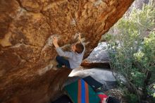 Bouldering in Hueco Tanks on 12/27/2019 with Blue Lizard Climbing and Yoga

Filename: SRM_20191227_1227320.jpg
Aperture: f/2.8
Shutter Speed: 1/250
Body: Canon EOS-1D Mark II
Lens: Canon EF 16-35mm f/2.8 L