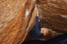 Bouldering in Hueco Tanks on 12/27/2019 with Blue Lizard Climbing and Yoga

Filename: SRM_20191227_1307560.jpg
Aperture: f/5.0
Shutter Speed: 1/320
Body: Canon EOS-1D Mark II
Lens: Canon EF 50mm f/1.8 II