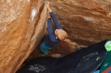 Bouldering in Hueco Tanks on 12/27/2019 with Blue Lizard Climbing and Yoga

Filename: SRM_20191227_1308000.jpg
Aperture: f/4.5
Shutter Speed: 1/320
Body: Canon EOS-1D Mark II
Lens: Canon EF 50mm f/1.8 II