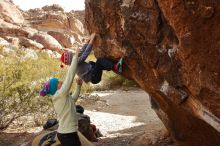 Bouldering in Hueco Tanks on 12/27/2019 with Blue Lizard Climbing and Yoga

Filename: SRM_20191227_1330450.jpg
Aperture: f/7.1
Shutter Speed: 1/320
Body: Canon EOS-1D Mark II
Lens: Canon EF 16-35mm f/2.8 L