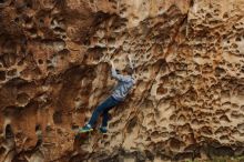 Bouldering in Hueco Tanks on 12/27/2019 with Blue Lizard Climbing and Yoga

Filename: SRM_20191227_1556340.jpg
Aperture: f/3.5
Shutter Speed: 1/160
Body: Canon EOS-1D Mark II
Lens: Canon EF 50mm f/1.8 II