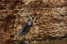 Bouldering in Hueco Tanks on 12/27/2019 with Blue Lizard Climbing and Yoga

Filename: SRM_20191227_1556430.jpg
Aperture: f/3.5
Shutter Speed: 1/160
Body: Canon EOS-1D Mark II
Lens: Canon EF 50mm f/1.8 II