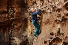 Bouldering in Hueco Tanks on 12/27/2019 with Blue Lizard Climbing and Yoga

Filename: SRM_20191227_1558090.jpg
Aperture: f/2.5
Shutter Speed: 1/160
Body: Canon EOS-1D Mark II
Lens: Canon EF 50mm f/1.8 II