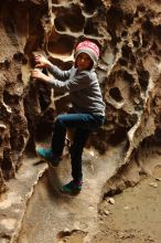 Bouldering in Hueco Tanks on 12/27/2019 with Blue Lizard Climbing and Yoga

Filename: SRM_20191227_1558280.jpg
Aperture: f/3.2
Shutter Speed: 1/160
Body: Canon EOS-1D Mark II
Lens: Canon EF 50mm f/1.8 II