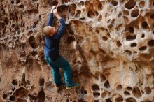 Bouldering in Hueco Tanks on 12/27/2019 with Blue Lizard Climbing and Yoga

Filename: SRM_20191227_1558420.jpg
Aperture: f/2.5
Shutter Speed: 1/160
Body: Canon EOS-1D Mark II
Lens: Canon EF 50mm f/1.8 II