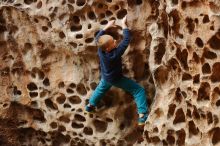 Bouldering in Hueco Tanks on 12/27/2019 with Blue Lizard Climbing and Yoga

Filename: SRM_20191227_1559160.jpg
Aperture: f/3.2
Shutter Speed: 1/160
Body: Canon EOS-1D Mark II
Lens: Canon EF 50mm f/1.8 II