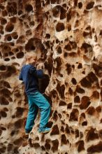 Bouldering in Hueco Tanks on 12/27/2019 with Blue Lizard Climbing and Yoga

Filename: SRM_20191227_1559260.jpg
Aperture: f/3.2
Shutter Speed: 1/160
Body: Canon EOS-1D Mark II
Lens: Canon EF 50mm f/1.8 II