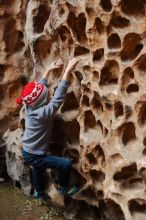 Bouldering in Hueco Tanks on 12/27/2019 with Blue Lizard Climbing and Yoga

Filename: SRM_20191227_1601580.jpg
Aperture: f/2.8
Shutter Speed: 1/160
Body: Canon EOS-1D Mark II
Lens: Canon EF 50mm f/1.8 II