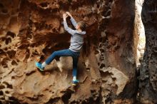 Bouldering in Hueco Tanks on 12/27/2019 with Blue Lizard Climbing and Yoga

Filename: SRM_20191227_1605290.jpg
Aperture: f/2.0
Shutter Speed: 1/200
Body: Canon EOS-1D Mark II
Lens: Canon EF 50mm f/1.8 II