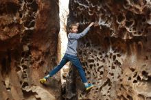 Bouldering in Hueco Tanks on 12/27/2019 with Blue Lizard Climbing and Yoga

Filename: SRM_20191227_1605420.jpg
Aperture: f/2.0
Shutter Speed: 1/200
Body: Canon EOS-1D Mark II
Lens: Canon EF 50mm f/1.8 II