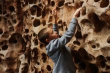 Bouldering in Hueco Tanks on 12/27/2019 with Blue Lizard Climbing and Yoga

Filename: SRM_20191227_1606500.jpg
Aperture: f/3.5
Shutter Speed: 1/200
Body: Canon EOS-1D Mark II
Lens: Canon EF 50mm f/1.8 II