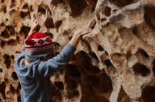 Bouldering in Hueco Tanks on 12/27/2019 with Blue Lizard Climbing and Yoga

Filename: SRM_20191227_1608020.jpg
Aperture: f/2.8
Shutter Speed: 1/200
Body: Canon EOS-1D Mark II
Lens: Canon EF 50mm f/1.8 II