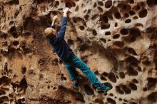 Bouldering in Hueco Tanks on 12/27/2019 with Blue Lizard Climbing and Yoga

Filename: SRM_20191227_1609340.jpg
Aperture: f/4.0
Shutter Speed: 1/125
Body: Canon EOS-1D Mark II
Lens: Canon EF 50mm f/1.8 II