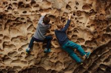 Bouldering in Hueco Tanks on 12/27/2019 with Blue Lizard Climbing and Yoga

Filename: SRM_20191227_1610480.jpg
Aperture: f/5.0
Shutter Speed: 1/125
Body: Canon EOS-1D Mark II
Lens: Canon EF 50mm f/1.8 II