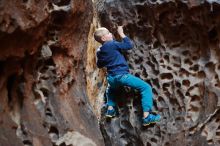 Bouldering in Hueco Tanks on 12/27/2019 with Blue Lizard Climbing and Yoga

Filename: SRM_20191227_1618120.jpg
Aperture: f/1.8
Shutter Speed: 1/160
Body: Canon EOS-1D Mark II
Lens: Canon EF 50mm f/1.8 II