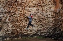 Bouldering in Hueco Tanks on 12/27/2019 with Blue Lizard Climbing and Yoga

Filename: SRM_20191227_1619010.jpg
Aperture: f/3.5
Shutter Speed: 1/160
Body: Canon EOS-1D Mark II
Lens: Canon EF 50mm f/1.8 II