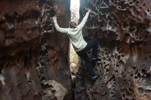 Bouldering in Hueco Tanks on 12/27/2019 with Blue Lizard Climbing and Yoga

Filename: SRM_20191227_1625090.jpg
Aperture: f/2.8
Shutter Speed: 1/160
Body: Canon EOS-1D Mark II
Lens: Canon EF 50mm f/1.8 II