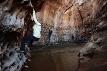 Bouldering in Hueco Tanks on 12/27/2019 with Blue Lizard Climbing and Yoga

Filename: SRM_20191227_1638290.jpg
Aperture: f/3.5
Shutter Speed: 1/125
Body: Canon EOS-1D Mark II
Lens: Canon EF 16-35mm f/2.8 L