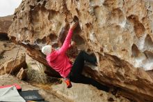 Bouldering in Hueco Tanks on 12/28/2019 with Blue Lizard Climbing and Yoga

Filename: SRM_20191228_1107500.jpg
Aperture: f/5.0
Shutter Speed: 1/250
Body: Canon EOS-1D Mark II
Lens: Canon EF 50mm f/1.8 II