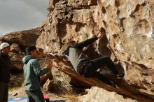 Bouldering in Hueco Tanks on 12/28/2019 with Blue Lizard Climbing and Yoga

Filename: SRM_20191228_1109060.jpg
Aperture: f/8.0
Shutter Speed: 1/250
Body: Canon EOS-1D Mark II
Lens: Canon EF 50mm f/1.8 II