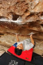 Bouldering in Hueco Tanks on 12/28/2019 with Blue Lizard Climbing and Yoga

Filename: SRM_20191228_1115210.jpg
Aperture: f/5.0
Shutter Speed: 1/400
Body: Canon EOS-1D Mark II
Lens: Canon EF 16-35mm f/2.8 L