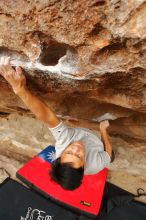 Bouldering in Hueco Tanks on 12/28/2019 with Blue Lizard Climbing and Yoga

Filename: SRM_20191228_1115230.jpg
Aperture: f/4.5
Shutter Speed: 1/400
Body: Canon EOS-1D Mark II
Lens: Canon EF 16-35mm f/2.8 L