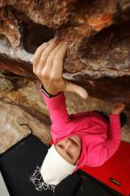 Bouldering in Hueco Tanks on 12/28/2019 with Blue Lizard Climbing and Yoga

Filename: SRM_20191228_1119550.jpg
Aperture: f/5.0
Shutter Speed: 1/400
Body: Canon EOS-1D Mark II
Lens: Canon EF 16-35mm f/2.8 L