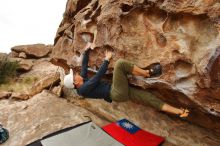 Bouldering in Hueco Tanks on 12/28/2019 with Blue Lizard Climbing and Yoga

Filename: SRM_20191228_1122360.jpg
Aperture: f/5.0
Shutter Speed: 1/400
Body: Canon EOS-1D Mark II
Lens: Canon EF 16-35mm f/2.8 L