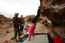 Bouldering in Hueco Tanks on 12/28/2019 with Blue Lizard Climbing and Yoga

Filename: SRM_20191228_1127070.jpg
Aperture: f/6.3
Shutter Speed: 1/400
Body: Canon EOS-1D Mark II
Lens: Canon EF 16-35mm f/2.8 L