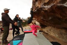 Bouldering in Hueco Tanks on 12/28/2019 with Blue Lizard Climbing and Yoga

Filename: SRM_20191228_1139250.jpg
Aperture: f/8.0
Shutter Speed: 1/250
Body: Canon EOS-1D Mark II
Lens: Canon EF 16-35mm f/2.8 L