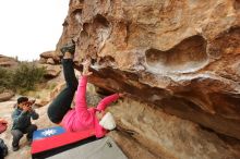 Bouldering in Hueco Tanks on 12/28/2019 with Blue Lizard Climbing and Yoga

Filename: SRM_20191228_1139290.jpg
Aperture: f/6.3
Shutter Speed: 1/250
Body: Canon EOS-1D Mark II
Lens: Canon EF 16-35mm f/2.8 L