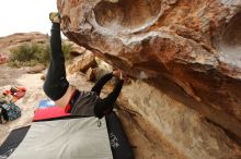 Bouldering in Hueco Tanks on 12/28/2019 with Blue Lizard Climbing and Yoga

Filename: SRM_20191228_1143130.jpg
Aperture: f/5.6
Shutter Speed: 1/250
Body: Canon EOS-1D Mark II
Lens: Canon EF 16-35mm f/2.8 L