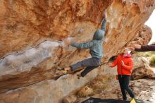 Bouldering in Hueco Tanks on 12/28/2019 with Blue Lizard Climbing and Yoga

Filename: SRM_20191228_1234310.jpg
Aperture: f/7.1
Shutter Speed: 1/250
Body: Canon EOS-1D Mark II
Lens: Canon EF 16-35mm f/2.8 L