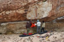 Bouldering in Hueco Tanks on 12/28/2019 with Blue Lizard Climbing and Yoga

Filename: SRM_20191228_1312070.jpg
Aperture: f/5.0
Shutter Speed: 1/400
Body: Canon EOS-1D Mark II
Lens: Canon EF 50mm f/1.8 II