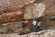 Bouldering in Hueco Tanks on 12/28/2019 with Blue Lizard Climbing and Yoga

Filename: SRM_20191228_1312340.jpg
Aperture: f/5.0
Shutter Speed: 1/400
Body: Canon EOS-1D Mark II
Lens: Canon EF 50mm f/1.8 II