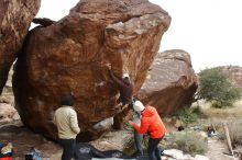 Bouldering in Hueco Tanks on 12/28/2019 with Blue Lizard Climbing and Yoga

Filename: SRM_20191228_1518200.jpg
Aperture: f/8.0
Shutter Speed: 1/250
Body: Canon EOS-1D Mark II
Lens: Canon EF 16-35mm f/2.8 L