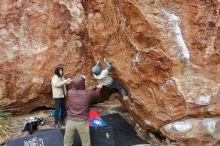 Bouldering in Hueco Tanks on 12/28/2019 with Blue Lizard Climbing and Yoga

Filename: SRM_20191228_1537440.jpg
Aperture: f/4.5
Shutter Speed: 1/250
Body: Canon EOS-1D Mark II
Lens: Canon EF 16-35mm f/2.8 L