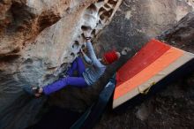 Bouldering in Hueco Tanks on 12/29/2019 with Blue Lizard Climbing and Yoga

Filename: SRM_20191229_1057330.jpg
Aperture: f/4.0
Shutter Speed: 1/250
Body: Canon EOS-1D Mark II
Lens: Canon EF 16-35mm f/2.8 L