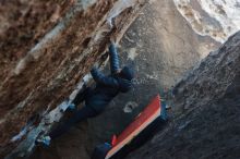 Bouldering in Hueco Tanks on 12/29/2019 with Blue Lizard Climbing and Yoga

Filename: SRM_20191229_1103320.jpg
Aperture: f/4.5
Shutter Speed: 1/250
Body: Canon EOS-1D Mark II
Lens: Canon EF 50mm f/1.8 II