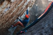 Bouldering in Hueco Tanks on 12/29/2019 with Blue Lizard Climbing and Yoga

Filename: SRM_20191229_1110040.jpg
Aperture: f/3.2
Shutter Speed: 1/250
Body: Canon EOS-1D Mark II
Lens: Canon EF 50mm f/1.8 II