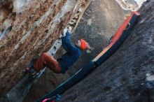 Bouldering in Hueco Tanks on 12/29/2019 with Blue Lizard Climbing and Yoga

Filename: SRM_20191229_1110060.jpg
Aperture: f/3.5
Shutter Speed: 1/250
Body: Canon EOS-1D Mark II
Lens: Canon EF 50mm f/1.8 II