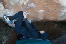 Bouldering in Hueco Tanks on 12/29/2019 with Blue Lizard Climbing and Yoga

Filename: SRM_20191229_1124190.jpg
Aperture: f/3.5
Shutter Speed: 1/250
Body: Canon EOS-1D Mark II
Lens: Canon EF 50mm f/1.8 II