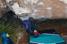 Bouldering in Hueco Tanks on 12/29/2019 with Blue Lizard Climbing and Yoga

Filename: SRM_20191229_1126510.jpg
Aperture: f/3.5
Shutter Speed: 1/250
Body: Canon EOS-1D Mark II
Lens: Canon EF 50mm f/1.8 II