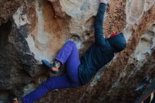 Bouldering in Hueco Tanks on 12/29/2019 with Blue Lizard Climbing and Yoga

Filename: SRM_20191229_1133510.jpg
Aperture: f/4.0
Shutter Speed: 1/250
Body: Canon EOS-1D Mark II
Lens: Canon EF 50mm f/1.8 II
