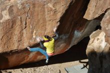 Bouldering in Hueco Tanks on 12/29/2019 with Blue Lizard Climbing and Yoga

Filename: SRM_20191229_1154010.jpg
Aperture: f/8.0
Shutter Speed: 1/250
Body: Canon EOS-1D Mark II
Lens: Canon EF 50mm f/1.8 II