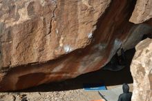 Bouldering in Hueco Tanks on 12/29/2019 with Blue Lizard Climbing and Yoga

Filename: SRM_20191229_1206240.jpg
Aperture: f/5.6
Shutter Speed: 1/250
Body: Canon EOS-1D Mark II
Lens: Canon EF 50mm f/1.8 II